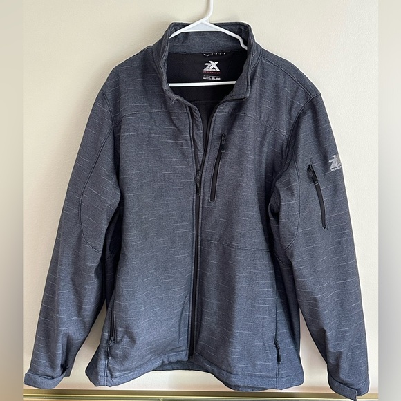 Men's ZeroXposur Rocker Softshell Jacket in Gray XXL - Picture 1 of 6